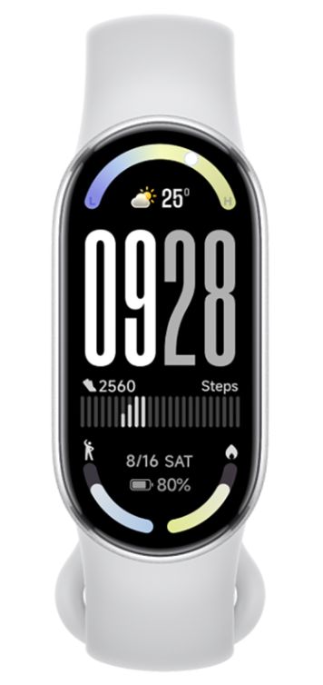 Фитнес-браслет Xiaomi Smart Band 10, серебристый (Glacier Silver) Фото 3