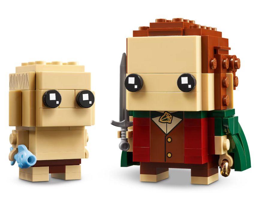 Конструктор LEGO BrickHeadz Фродо и Голлум 40630 Фото 1