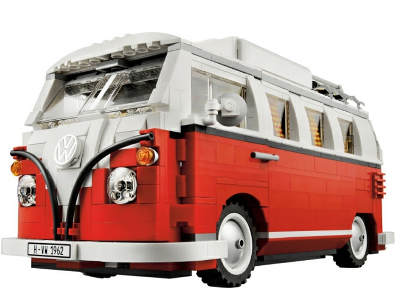 Конструктор LEGO Creator 10220 Туристический трейлер Фольксваген Т1 Фото 2