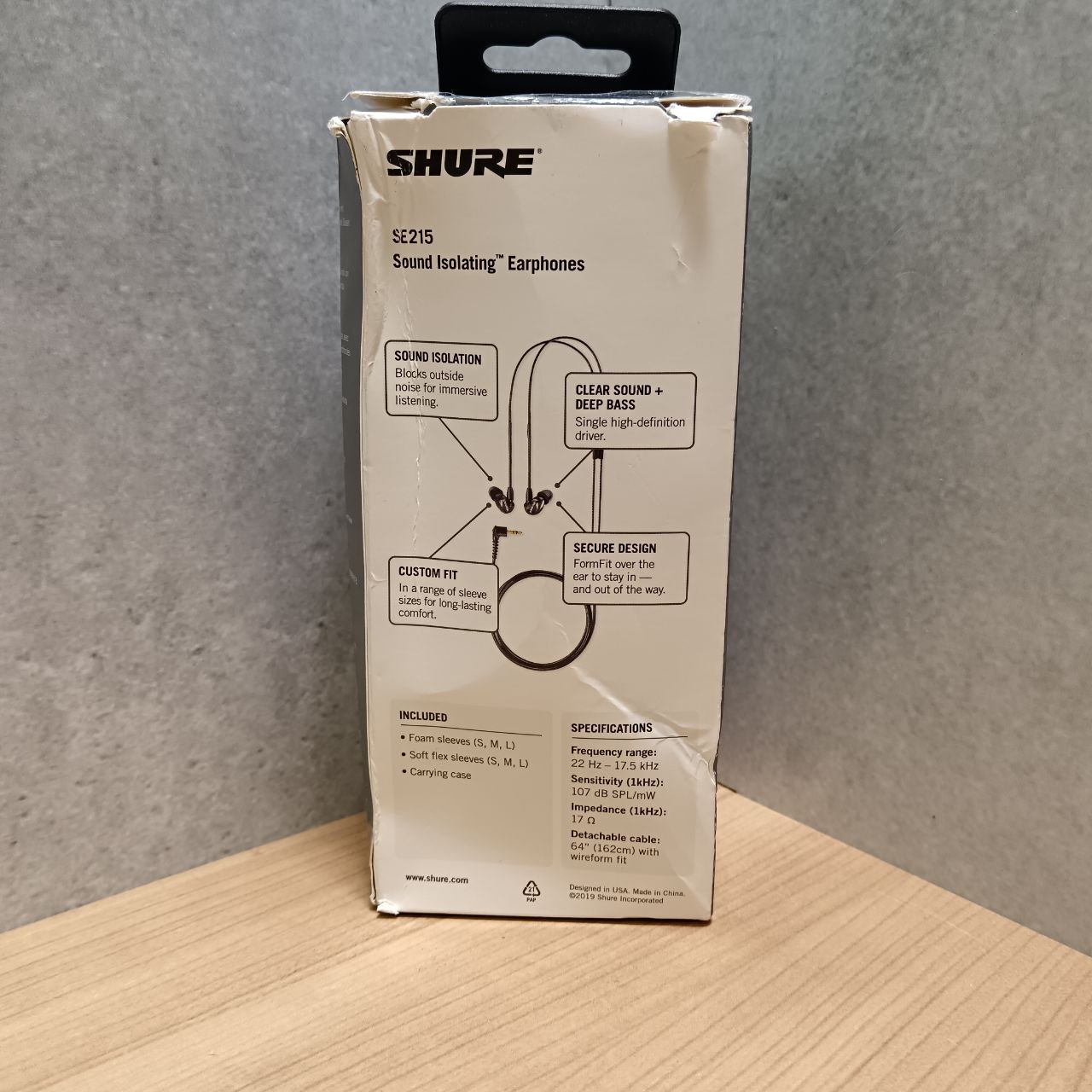 Наушники Shure SE215-K, черный Фото 3