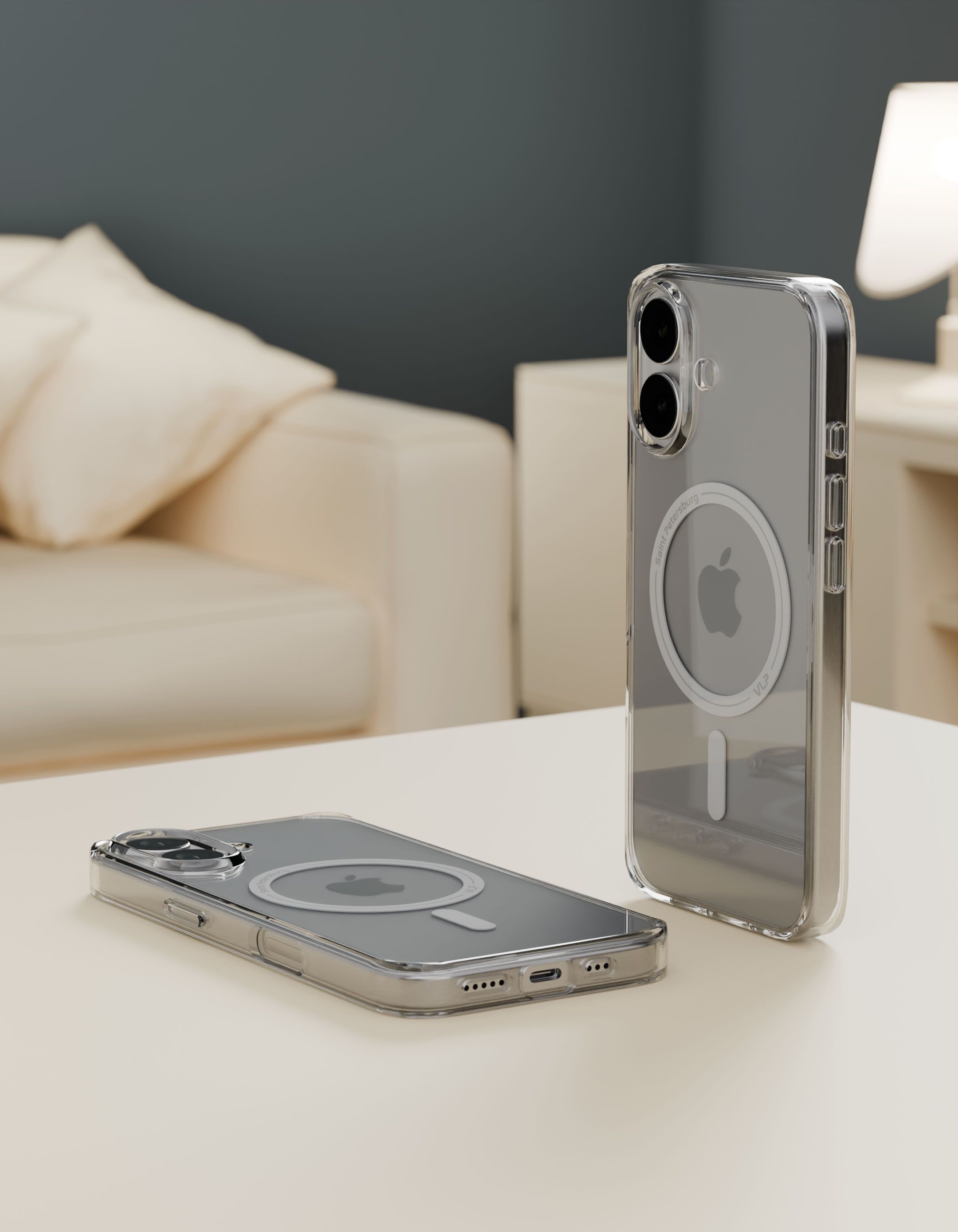Чехол VLP Diamond Case с MagSafe для iPhone 17, прозрачный (10510028) Фото 4