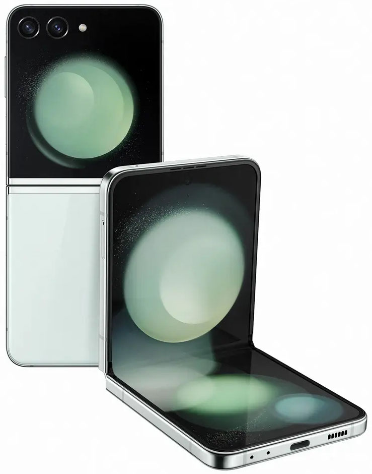 Смартфон Samsung Galaxy Z Flip5 256Гб, мятный Фото 0