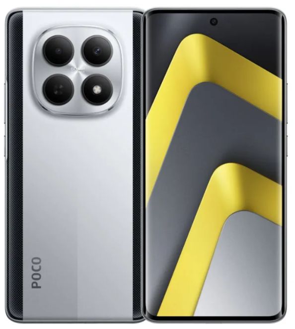 Смартфон Poco M8 8/256 ГБ, серебристый Фото 0