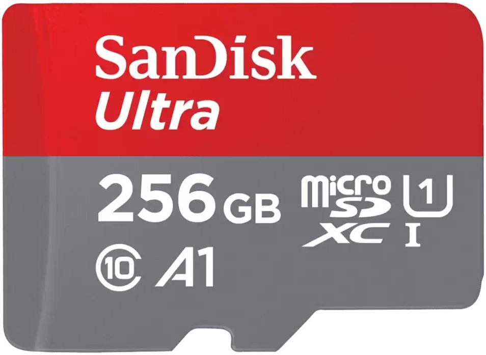 Карта памяти SanDisk Ultra microSDXC 256Гб, (SDSQUAC-256G-GN6MN) Фото 1