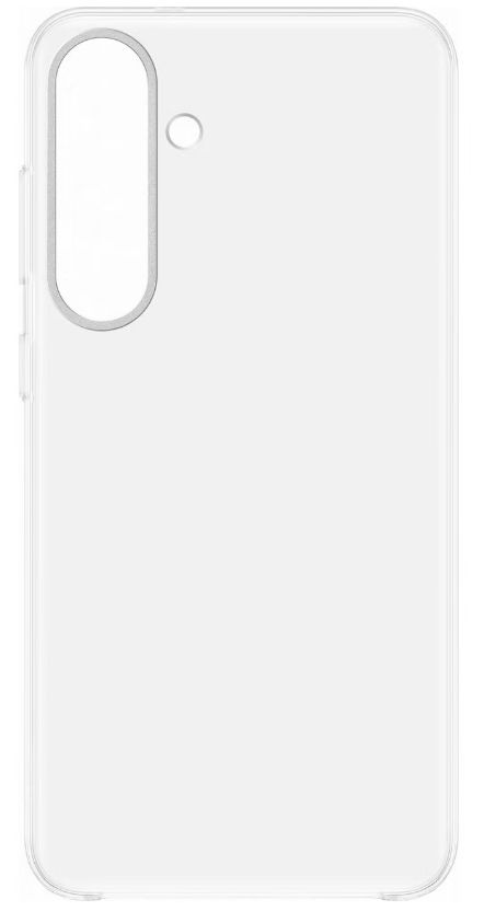 Силиконовый чехол для Samsung S25, прозрачный Фото 0