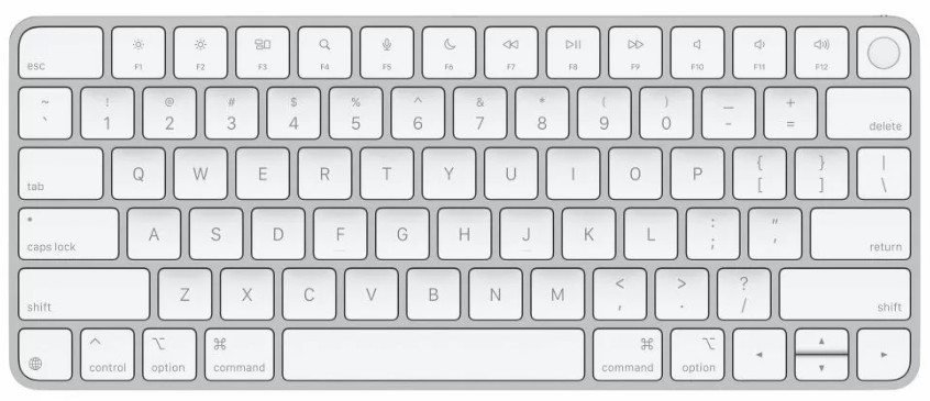 Клавиатура Apple Magic Keyboard Touch ID USB-C, белый (MXCK3) Фото 0