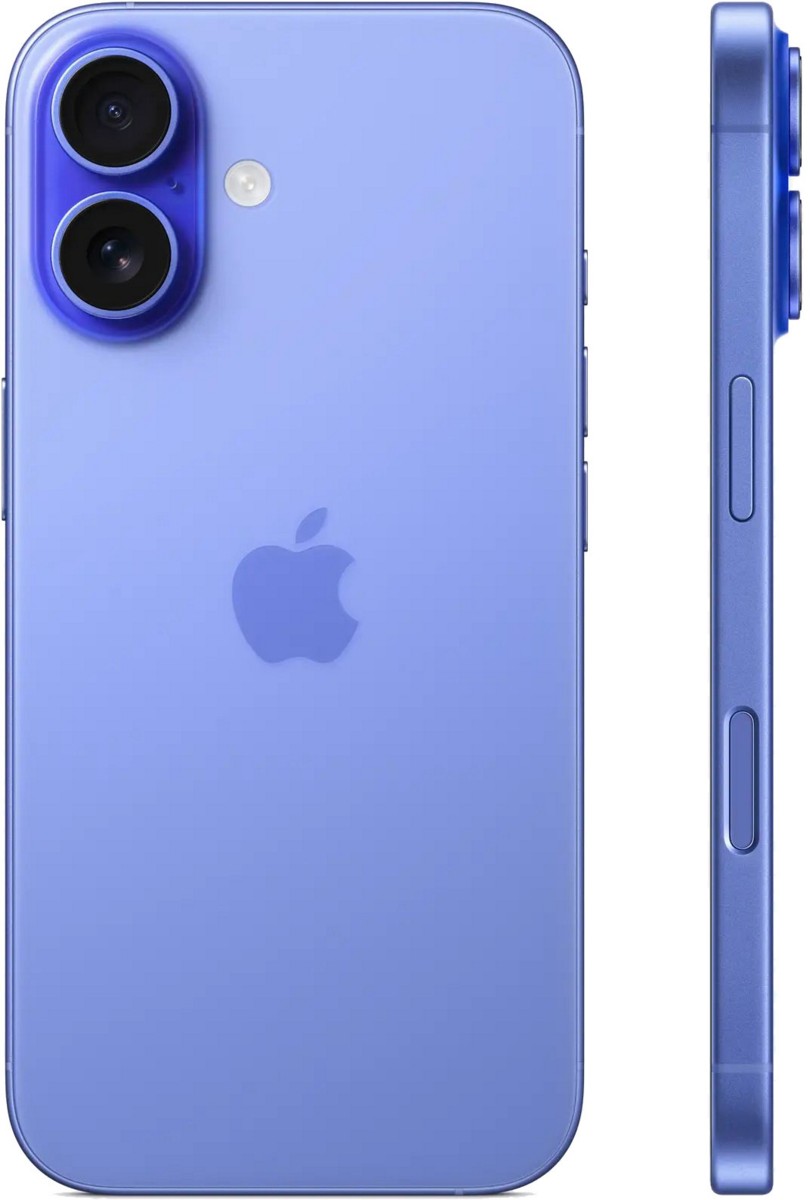 Смартфон Apple iPhone 16 512Гб, Ultramarine (синий) Фото 1