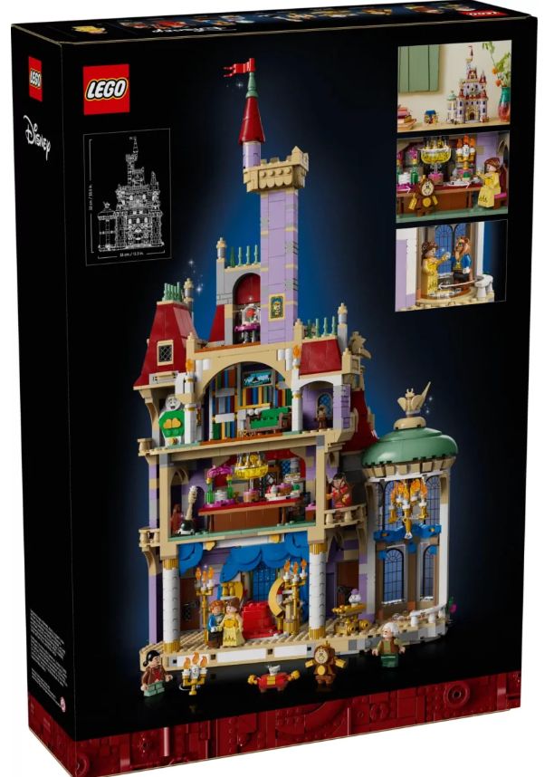Конструктор LEGO Disney 43263 Замок Красавицы и Чудовища Фото 3