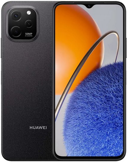 Смартфон Huawei nova Y61 4/128 Гб, черный (EVE-LX9N) Фото 0