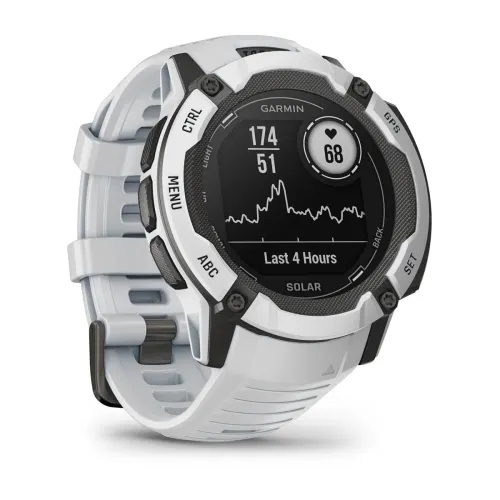 Смарт-часы Garmin Instinct 2X Solar Whitestone, белый (010-02805-04) Фото 1