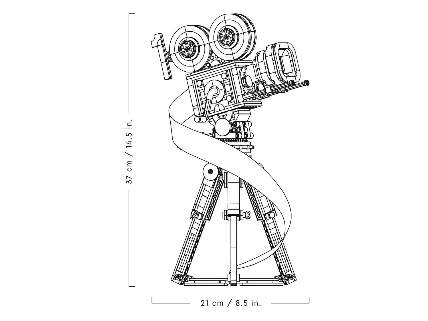 Конструктор LEGO 43230 Камера памяти Уолта Диснея Фото 7