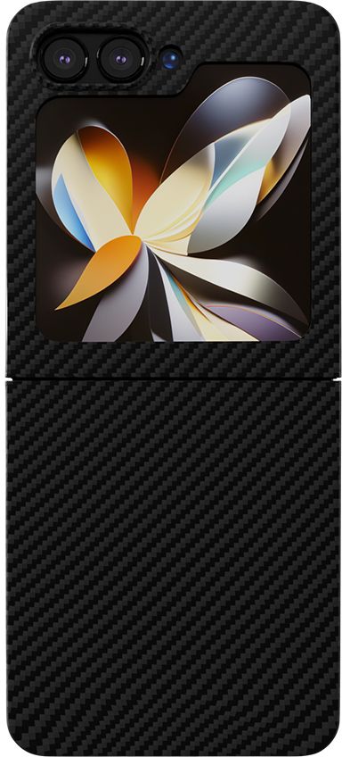 Чехол VLP Kevlar Case для Samsung  Z Flip 5, черный Фото 0