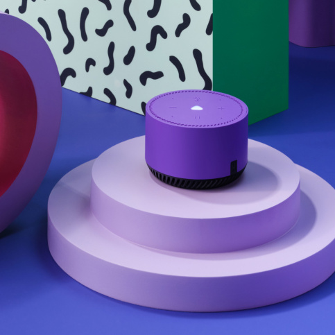 Умная колонка Яндекс.Станция Лайт, Фиолетовый Фото 2