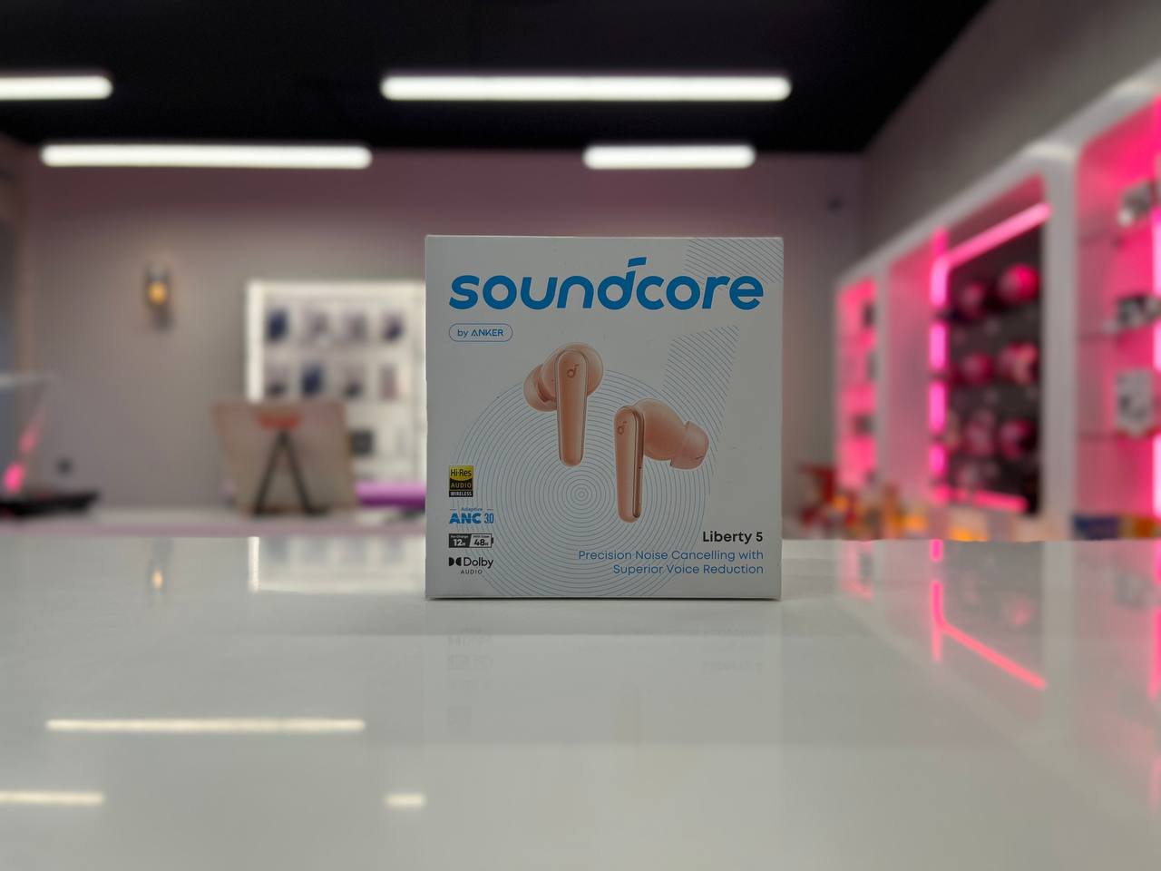 Anker SoundCore Liberty 5, абрикосовый Фото 1