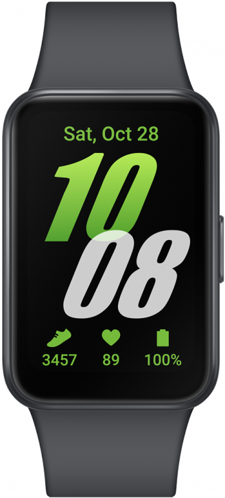 Фитнес-браслет Samsung Galaxy Fit3 (R390), серый Фото 1