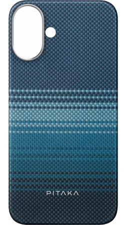 Чехол PITAKA Tactile Woven case для iPhone 16, Moonrise (KI1601M) Фото 0