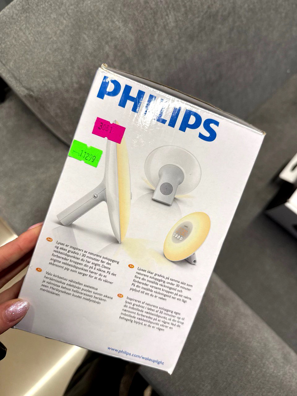 Philips HF3500/01 Wake-up Light Фото 3