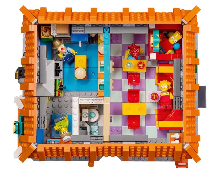 Конструктор LEGO Icons 10352 Симпсоны: Красти Бургер Фото 4