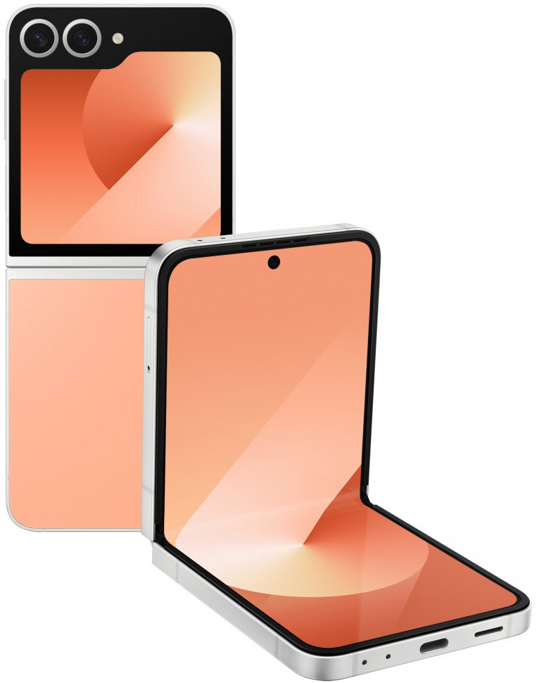 Смартфон Samsung Galaxy Z Flip6 12/256 ГБ, персиковый (Peach) Фото 0
