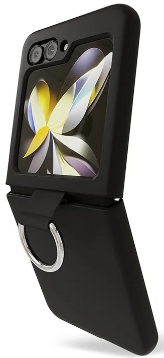 Чехол VLP Flex Case для Samsung Galaxy Z Flip 5, черный Фото 0