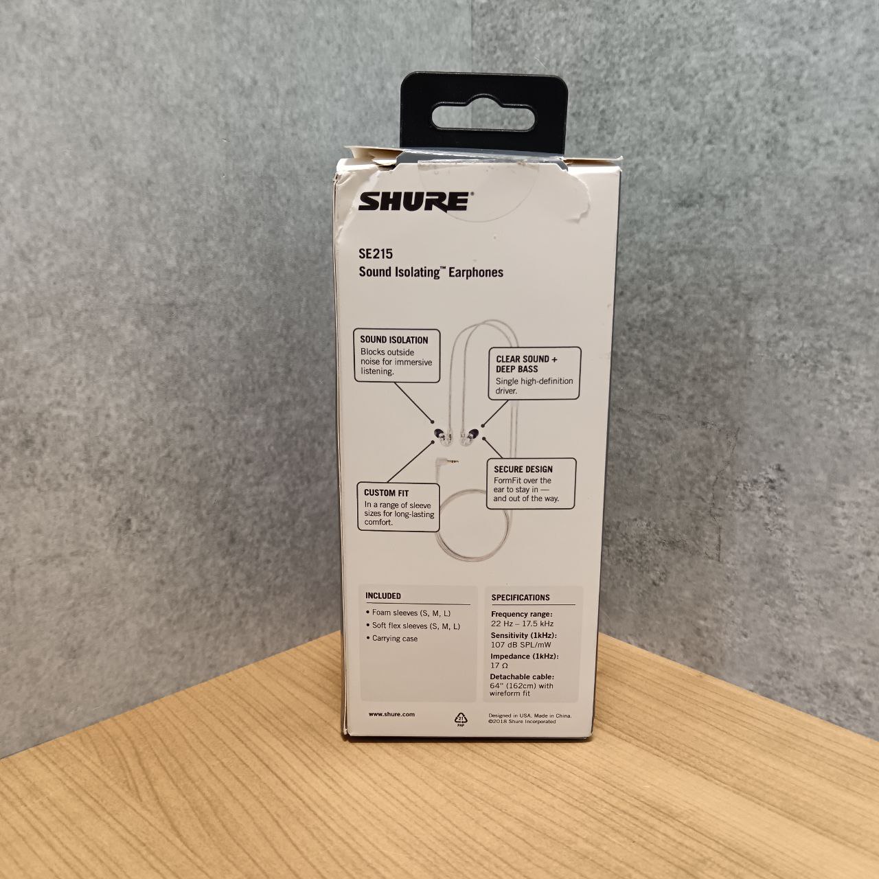 Наушники Shure SE215CL, прозрачный Фото 3