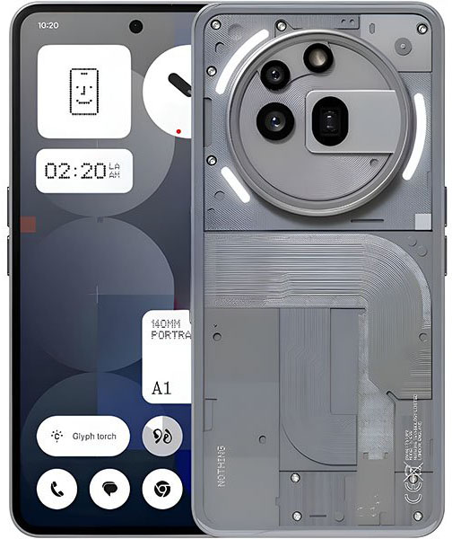 Смартфон Nothing Phone (3a) Pro 12/256Гб, серый Фото 0