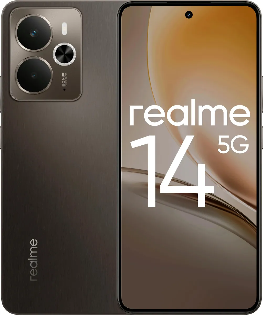 Смартфон Realme 14 5G 12/256 ГБ, черный Фото 0