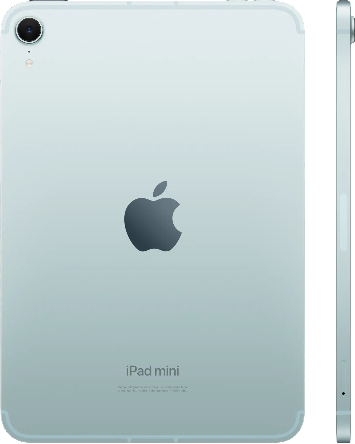 Планшет Apple iPad mini (2024) 256Гб Wi-Fi + Cellular, голубой Фото 1