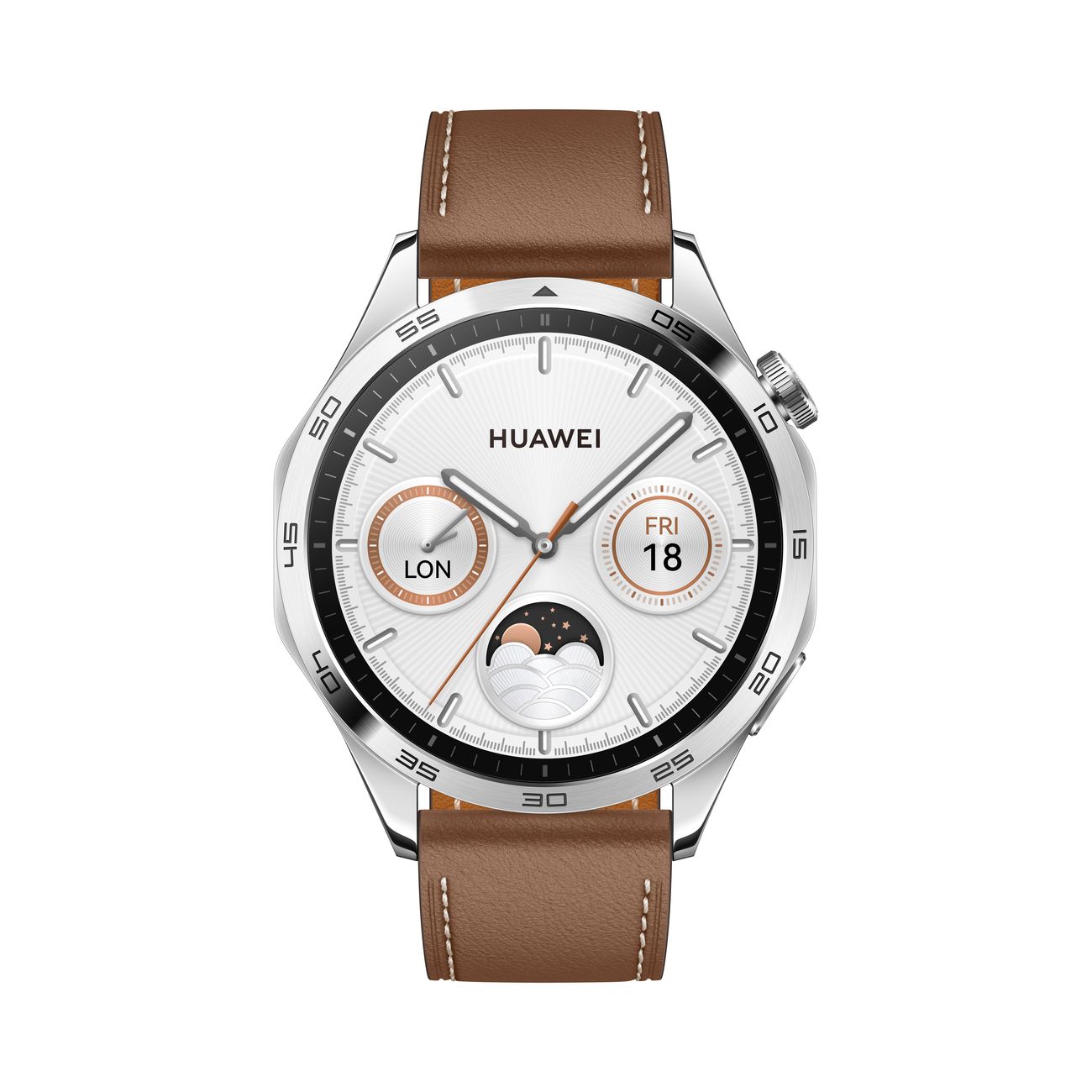 Смарт-часы HUAWEI Watch GT4 PNX-B19 (55020BGX) Brown Фото 1