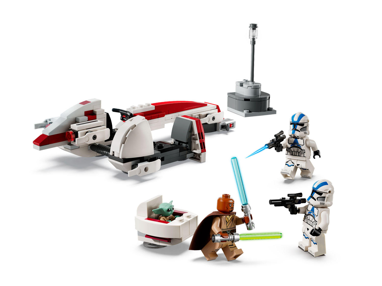 Конструктор LEGO Star Wars 75378 Побег на спидере Фото 2