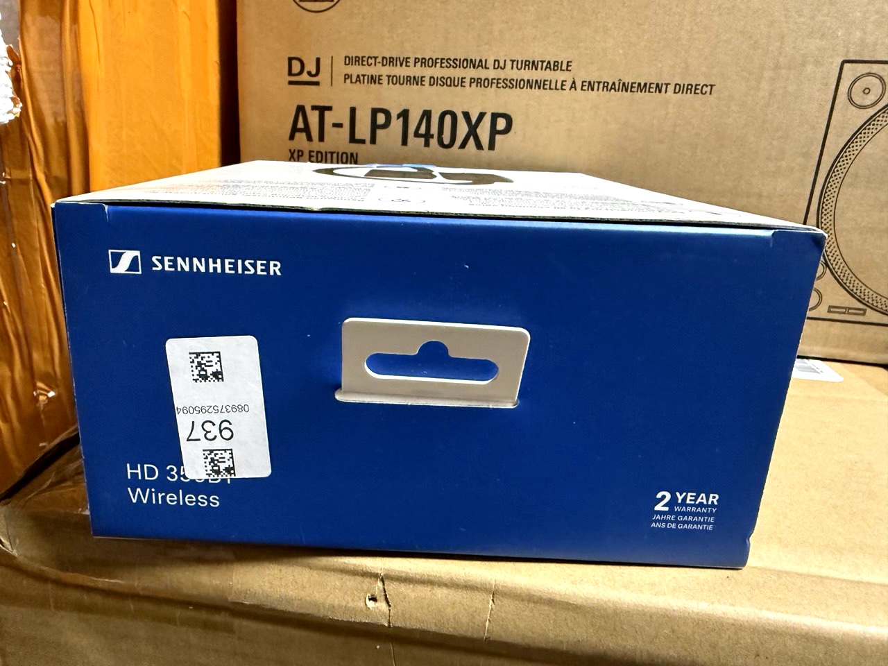 Беспроводные наушники Sennheiser HD 350BT, черный Фото 3