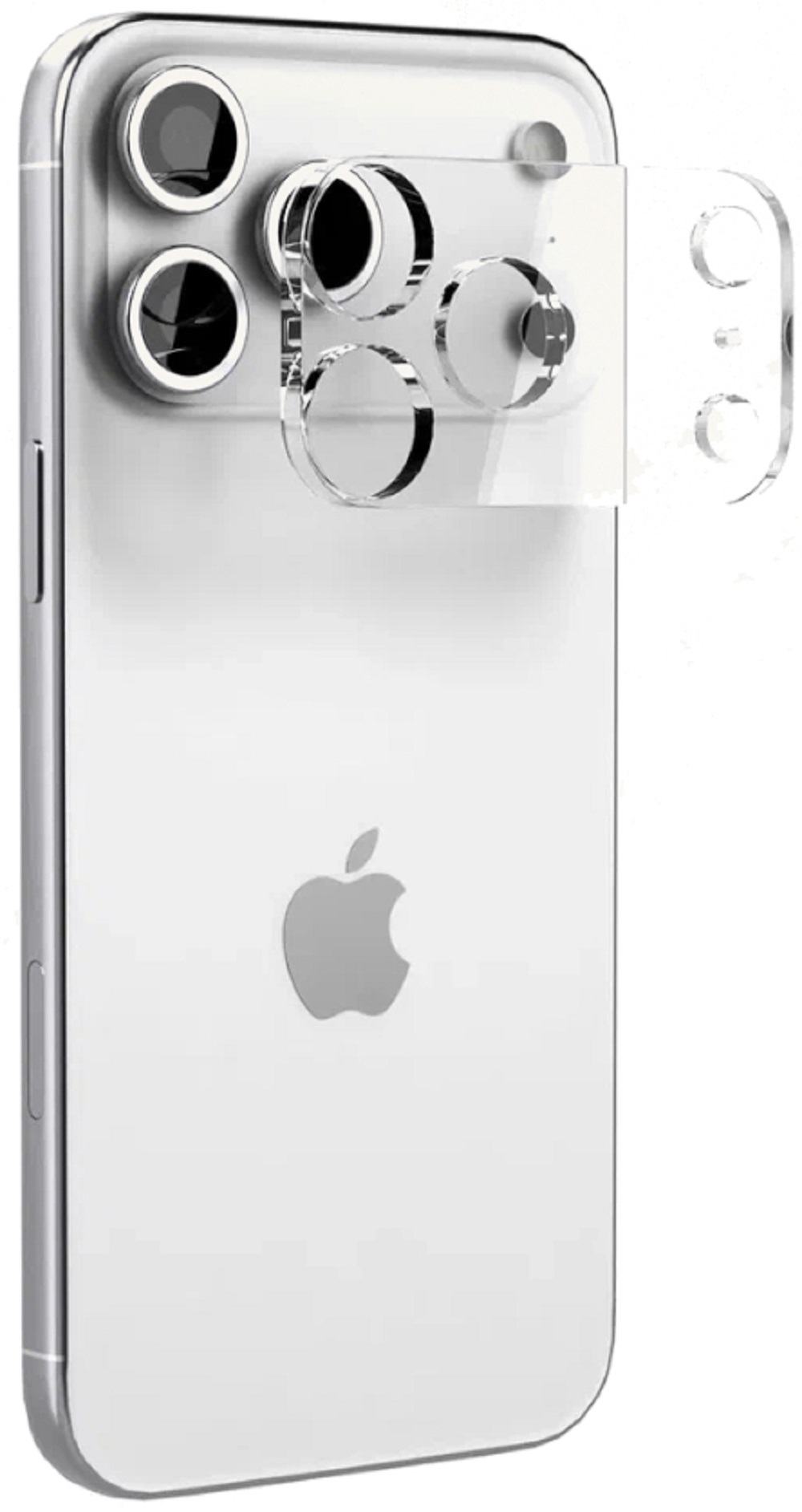 Защитное стекло VLP для камеры iPhone 17 Pro, без рамок (10610002) Фото 1