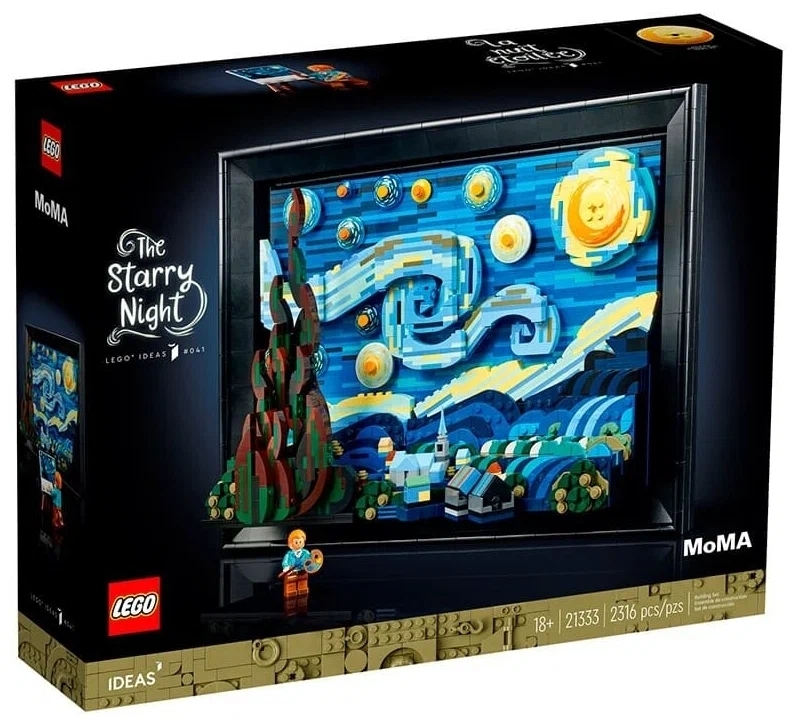 Конструктор LEGO Ideas 21333: Vincent van Gogh - The Starry Night Фото 0