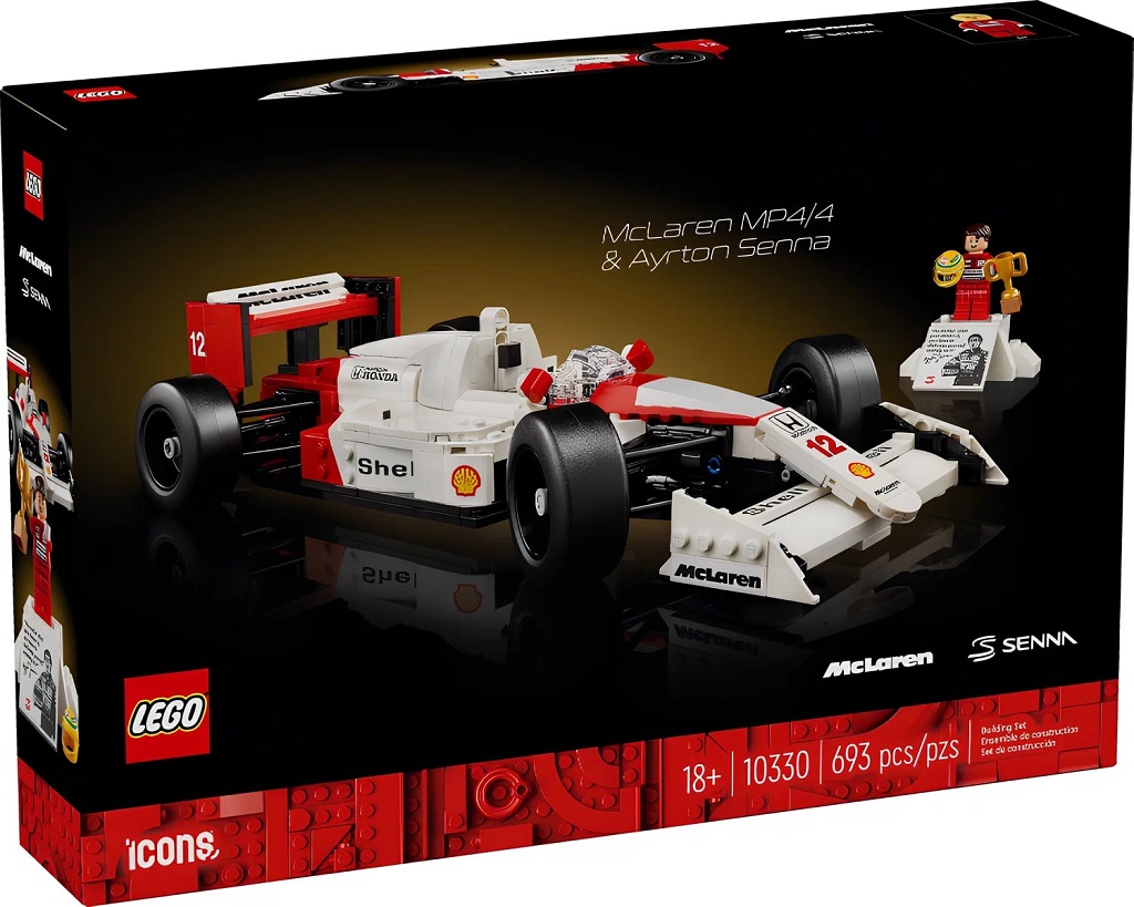 Конструктор LEGO 10330 McLaren F1 MP4/4 и Айртон Сенна Фото 0