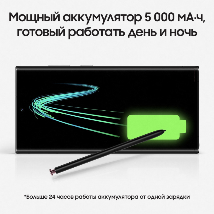 Смартфон Samsung Galaxy S22 Ultra 12/256Гб (черный фантом) Фото 3