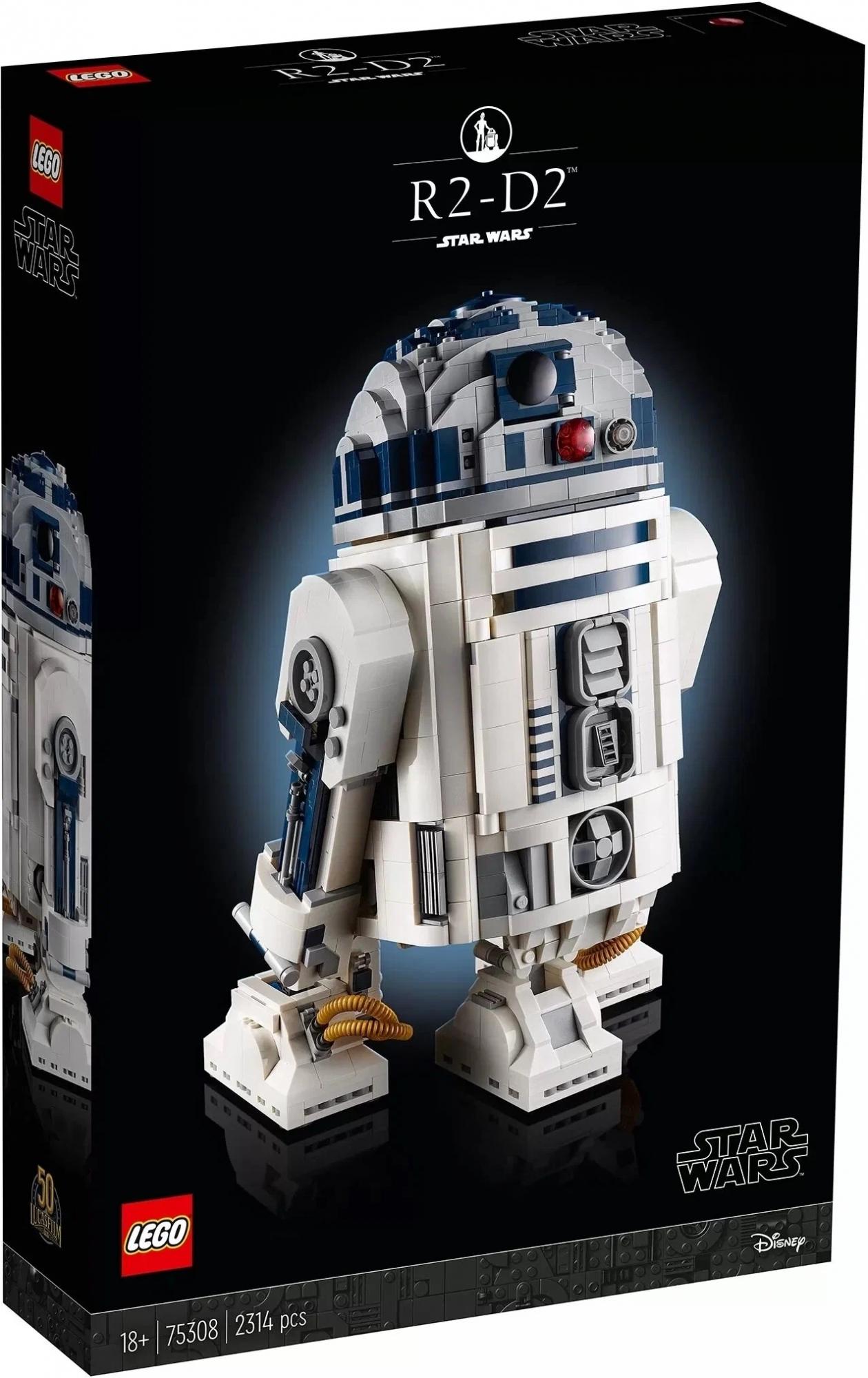 Конструктор LEGO Star Wars 75308 R2-D2, 2314 дет. Фото 0