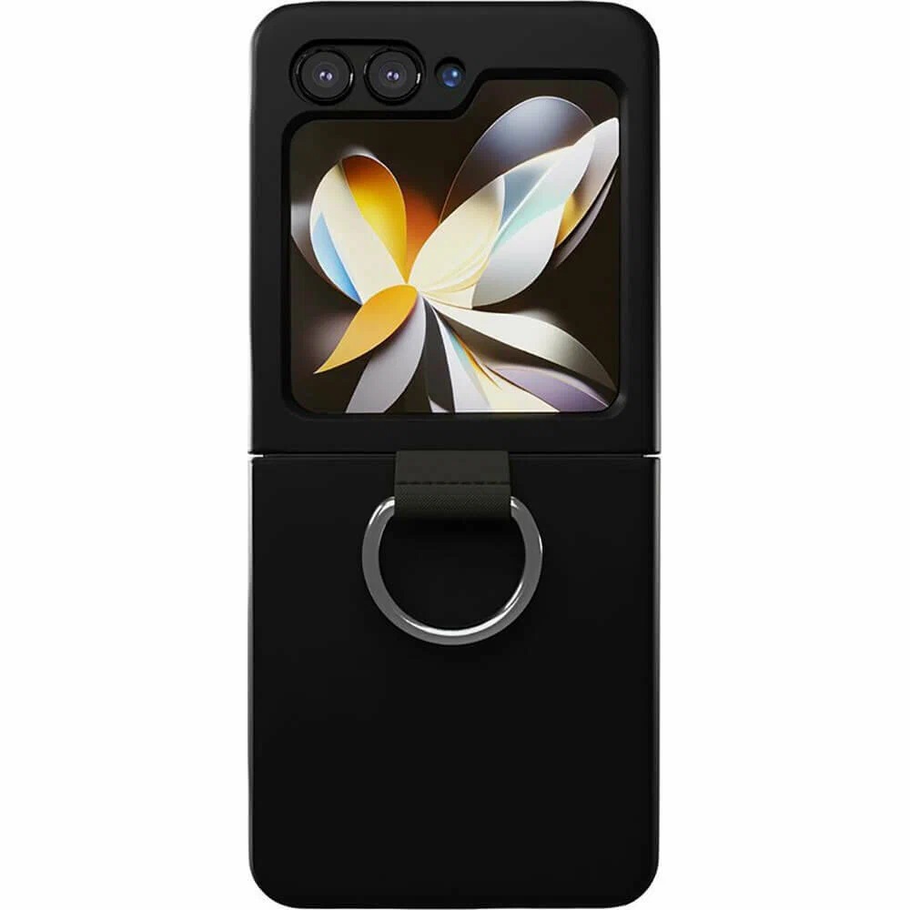 Чехол VLP Flex Case для Samsung Galaxy Z Flip 5, черный Фото 3