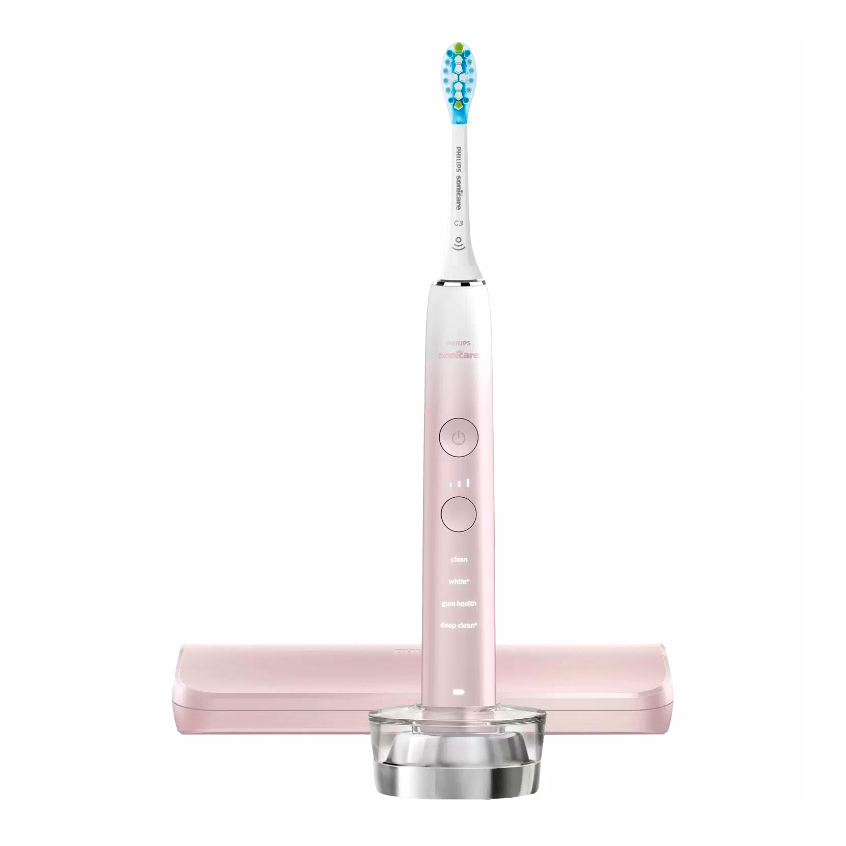 Электрическая зубная щетка Philips DiamondClean 9000 Series HX9911/84, специальная серия, розовый Фото 0