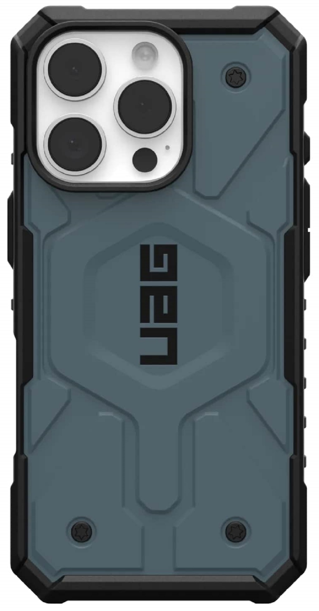 Чехол UAG Pathfinder c MagSafe для iPhone 16 Pro, голубой (114468114151) Фото 0