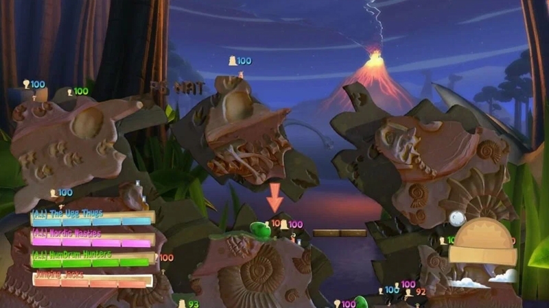 Игра Worms Battlegrounds для PlayStation 4 Фото 4