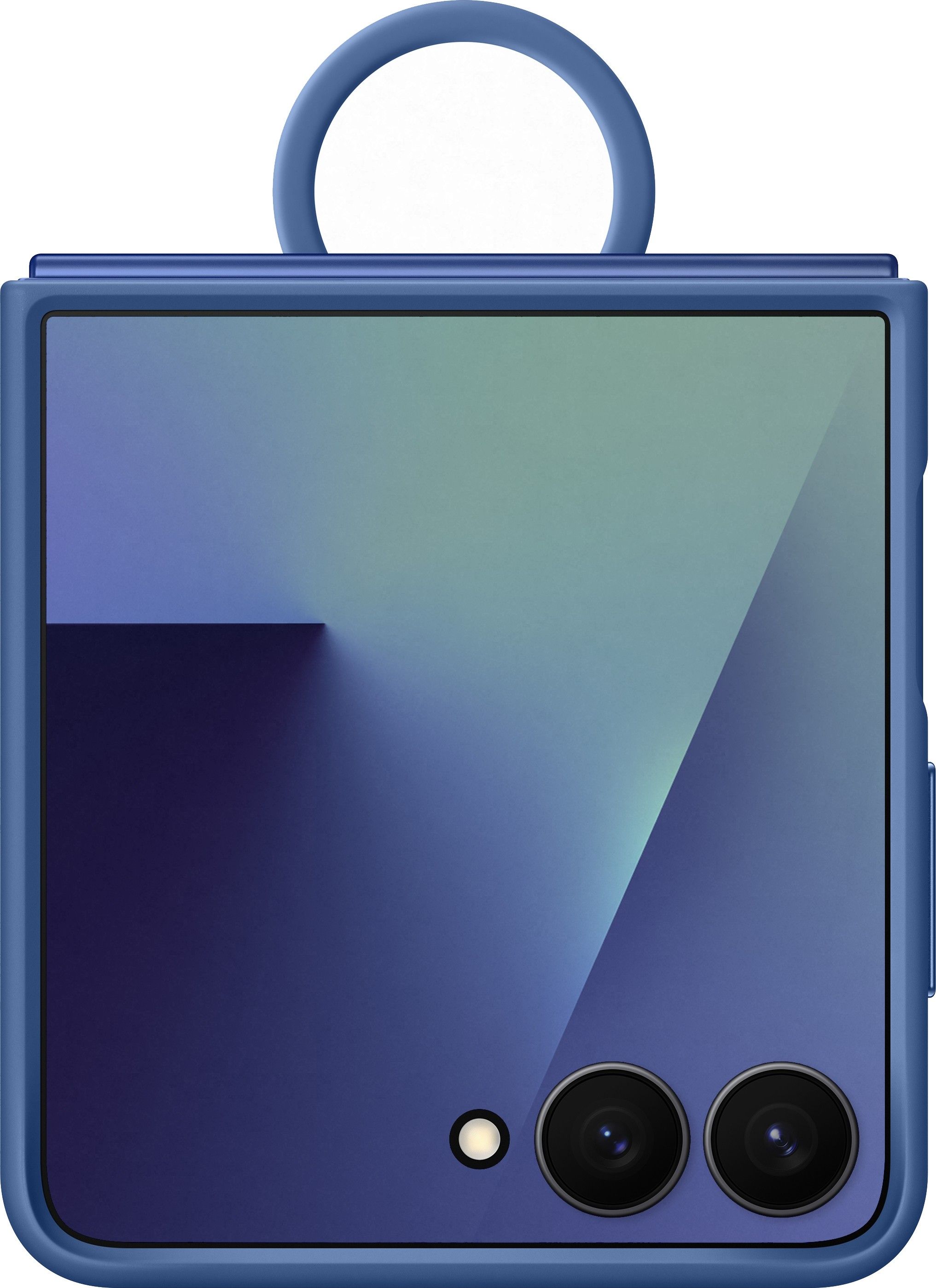 Чехол Samsung Ring Case для Galaxy Z Flip7, синий (EF-PF766TNEGRU) Фото 5
