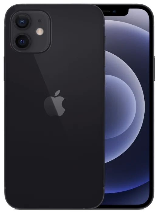 Смартфон Apple iPhone 12 128Гб (Черный) Black Фото 0