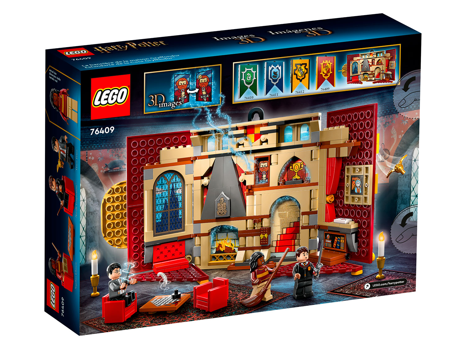 Конструктор LEGO Harry Potter 76409 Знамя факультета Гриффиндор Фото 3