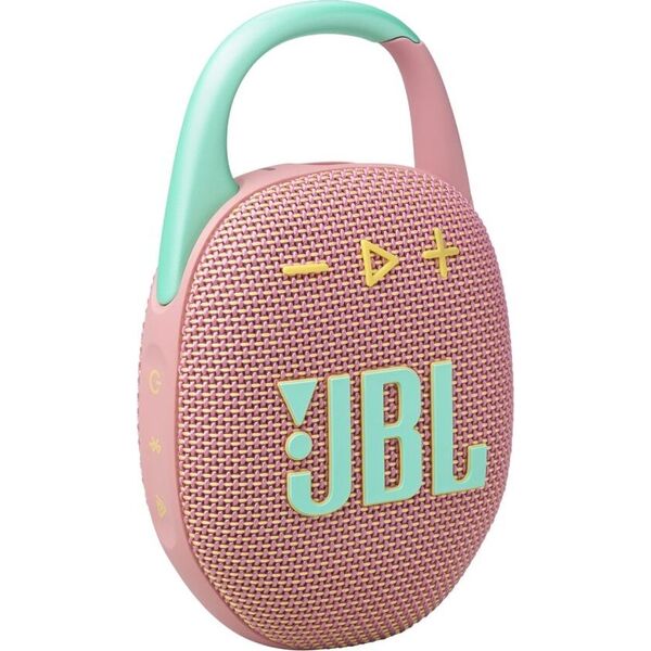 Портативная акустика JBL Clip 5, розовый Фото 0