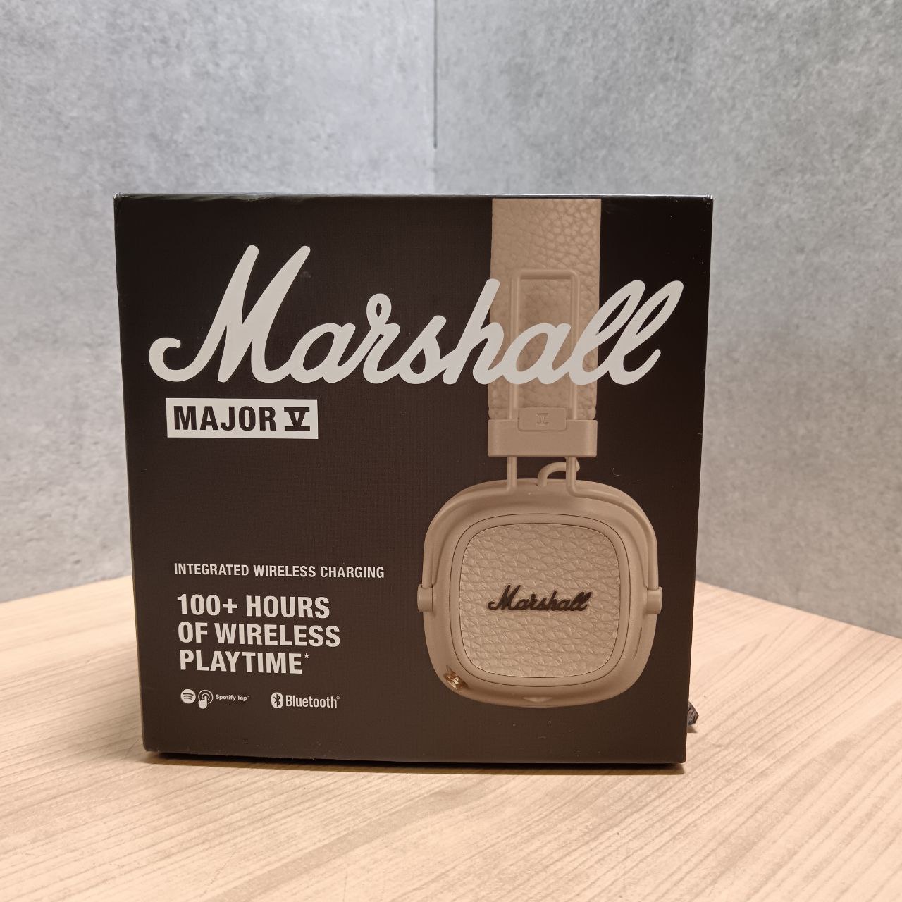 Беспроводные наушники Marshall Major V, бежевый Фото 1