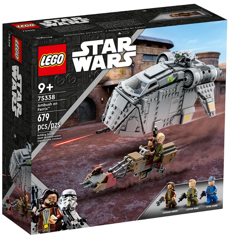 Конструктор LEGO Star Wars 75338 Засада на Ферриксе Фото 0