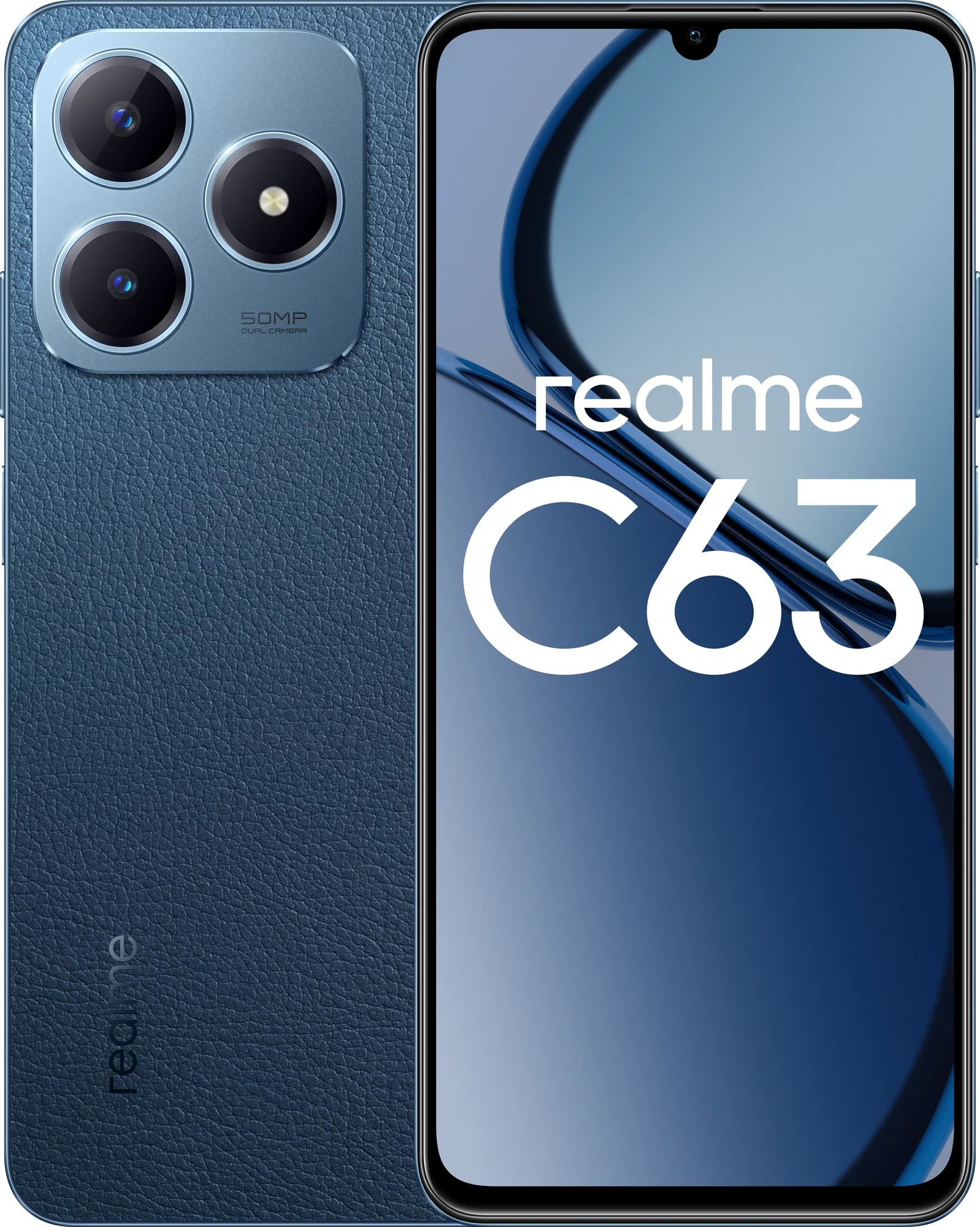 Смартфон realme C63 6/128Гб, синий Фото 0