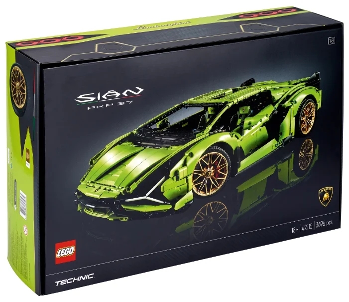 Конструктор LEGO Technic 42115 Lamborghini Sian FKP 37 Фото 0