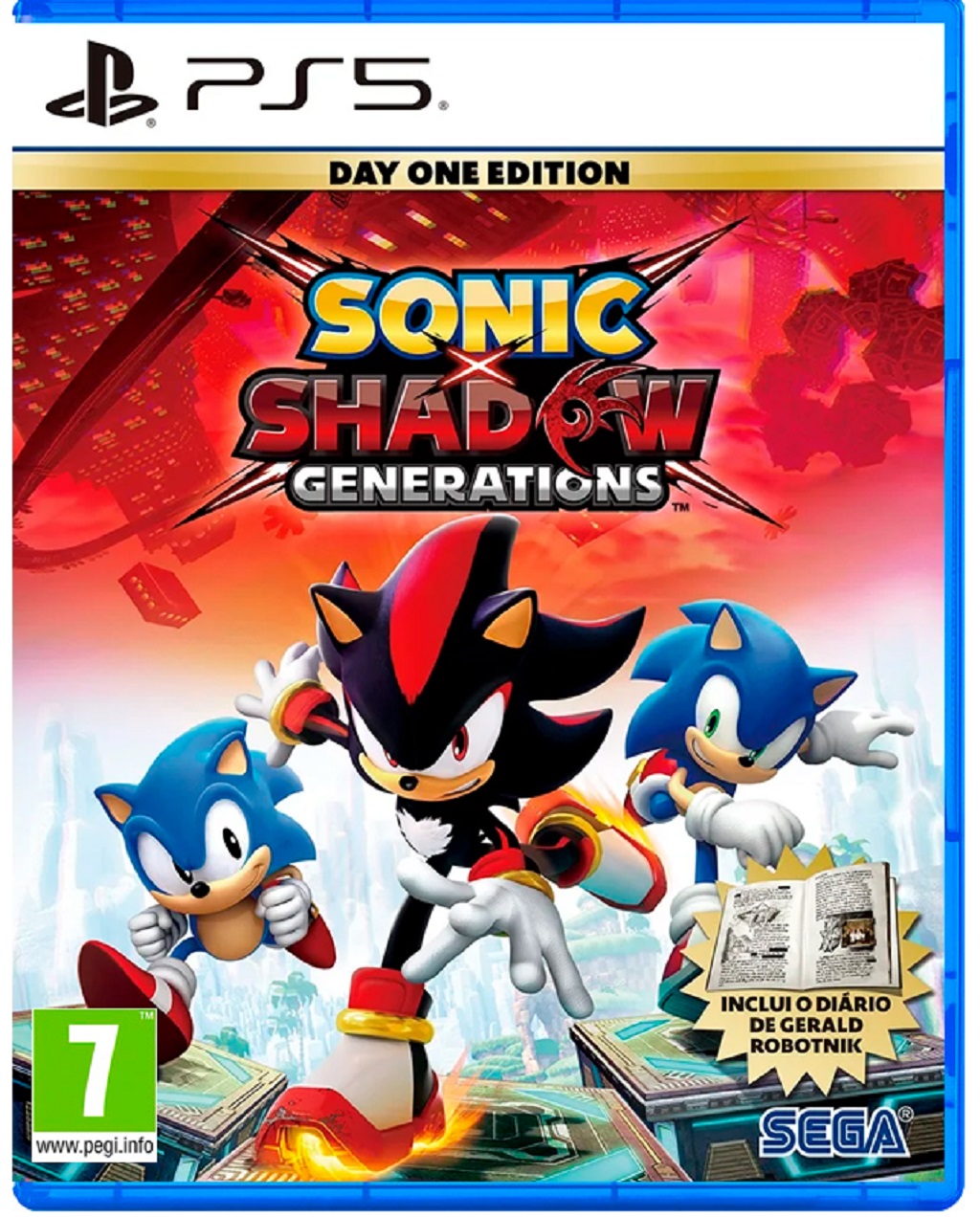 Игра Sonic x Shadow Generations: Day One Edition для PS5 Фото 0