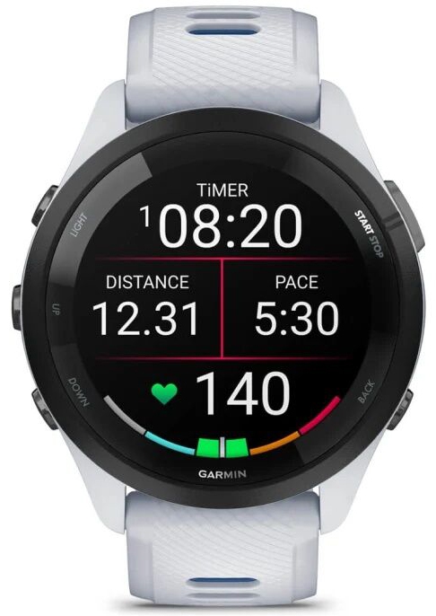 Смарт-часы  Garmin Forerunner 265, белый (010-02810-11) Фото 4